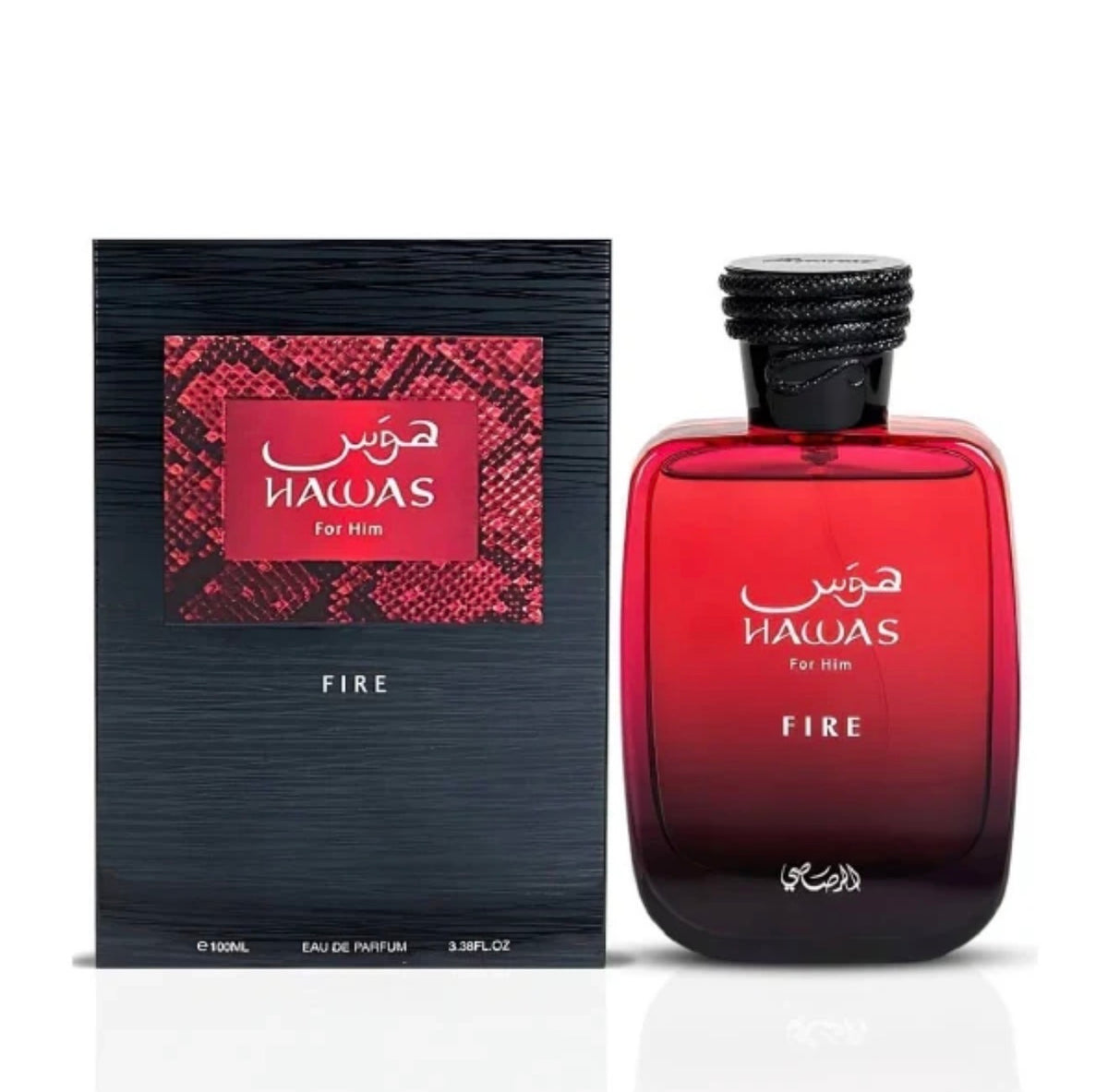 Rasasi Hawas Fire Eau de Parfum – 2 mL / 5 mL / 10 mL Decants