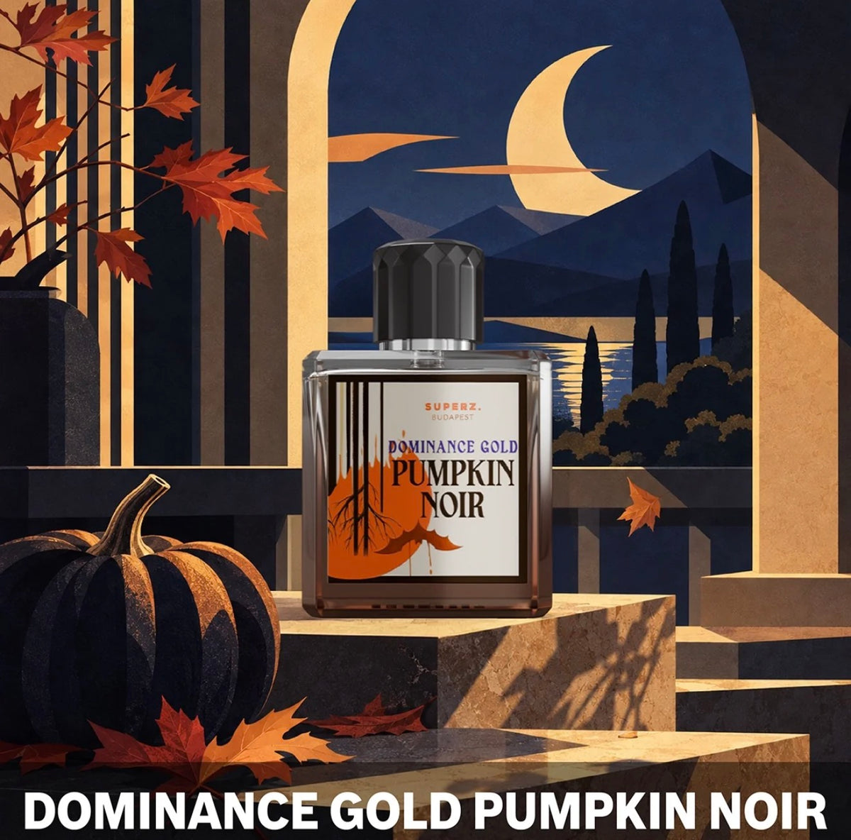 SUPERZ. Dominance Gold Pumpkin Noir Extrait de Parfum – 2 mL Decant